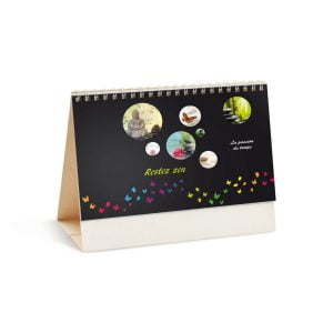 Calendrier publicitaire &agrave; spirale