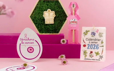 communication objet octobre rose